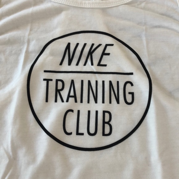 Nike White Dri-Fit Training Club Tank - Picture 3 of 5